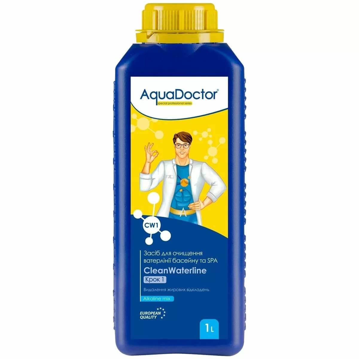 Чистящее средство для ватерлинии Aquadoctor CW CleanWaterline шаг 1 1 л