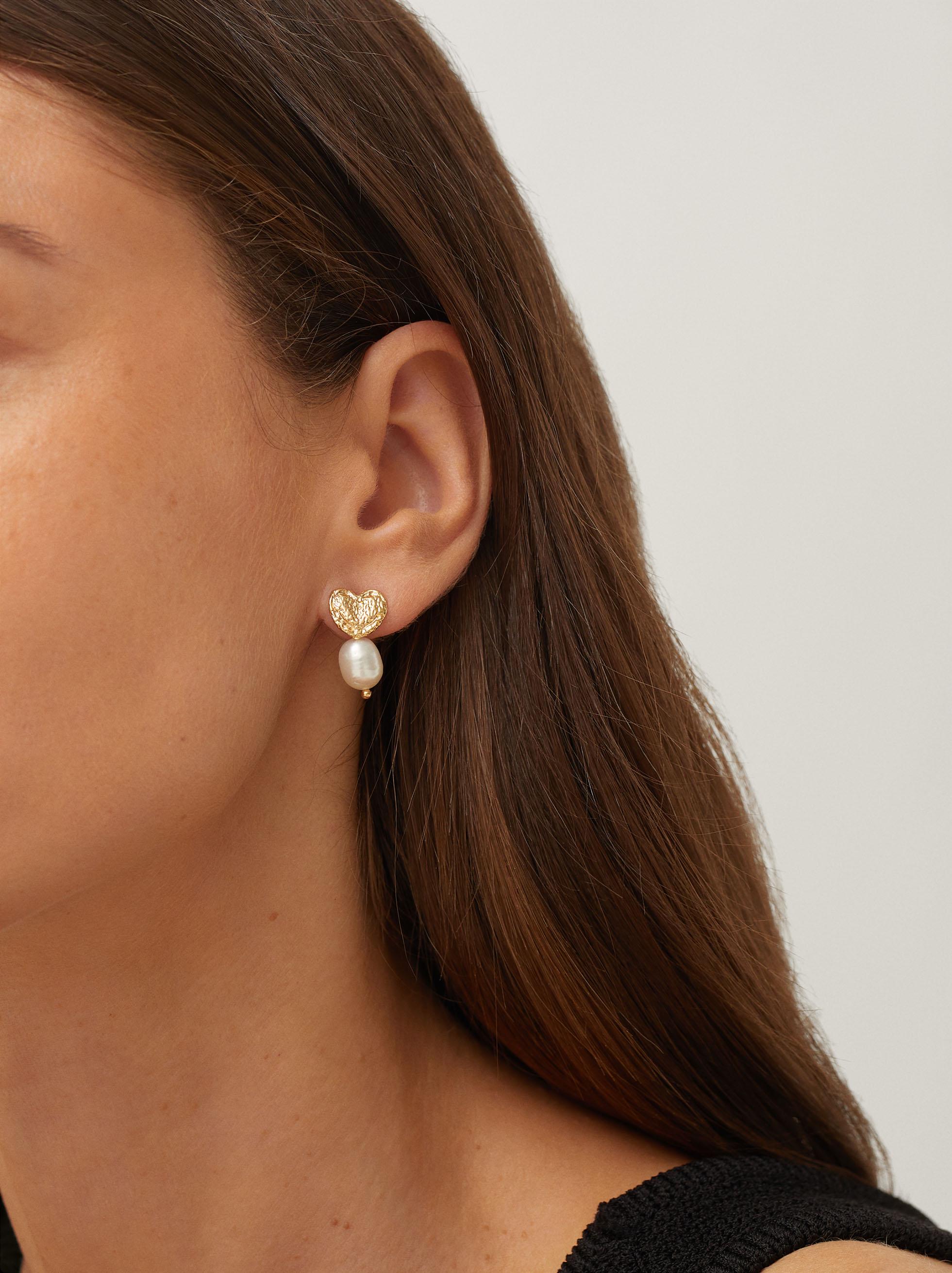 Жіночі сережки Parfois 189006 ONE Золотий