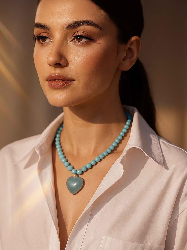 Намисто з натурального каменю агату (4653) Намисто з натурального каменю агату (4653)