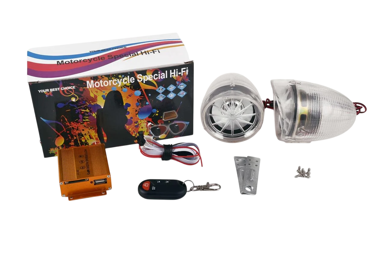 Аудиосистема BEST CHOICE 3.5 подсветка сигнализация/МР3/FM/SD/USB/пульт управления разъем ППДУ 3K Прозрачный (2177140840)