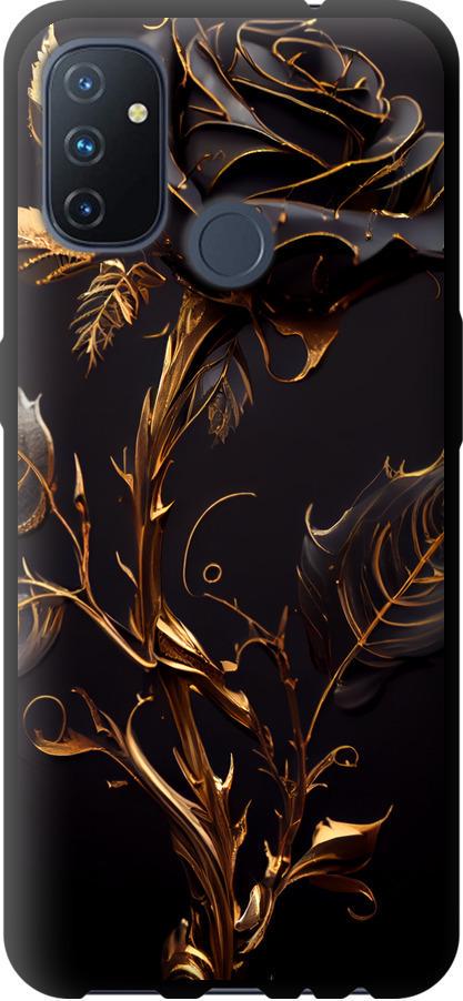 Чехол на OnePlus Nord N100 Роза 3 (5552b-2130-42517)