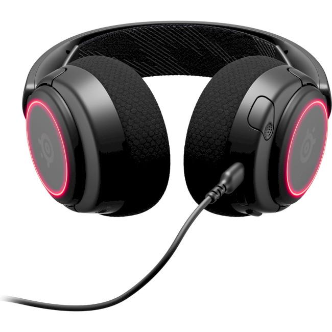 Наушники игровые SteelSeries Arctis Nova 3 с проводом 1,2 м Black (61631) - фото 6 Наушники игровые SteelSeries Arctis Nova 3 с проводом 1,2 м Black (61631) - фото 6