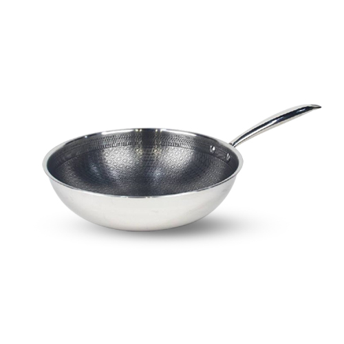 Сковорода SNT с антипригарным покрытием PFLUON с защитной насечкой 28 см (9090-28WOK)