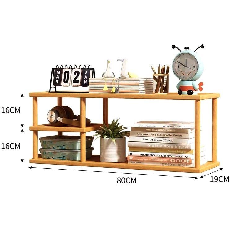 Полка книжная настольная из дерева Кандериос Карри (КПА-032103)