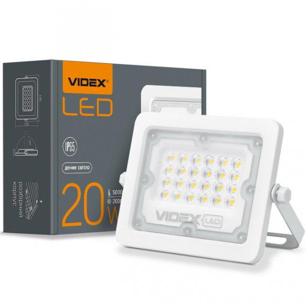 Прожектор Videx IP65 VL-F2e-205 W 20 W 230V 5000 K