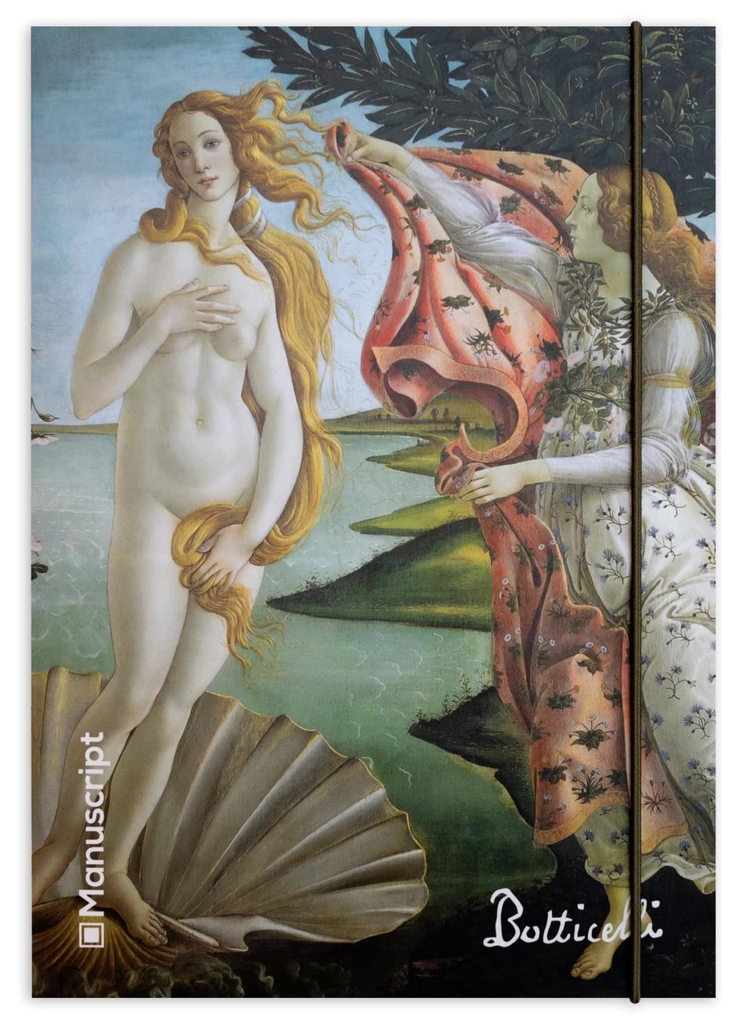 Скетчбук Manuscript Botticelli 1486 Plus A5 Чисті 160 сторінок з відкритою палітуркою (M - Botticelli 1486+) - фото 2