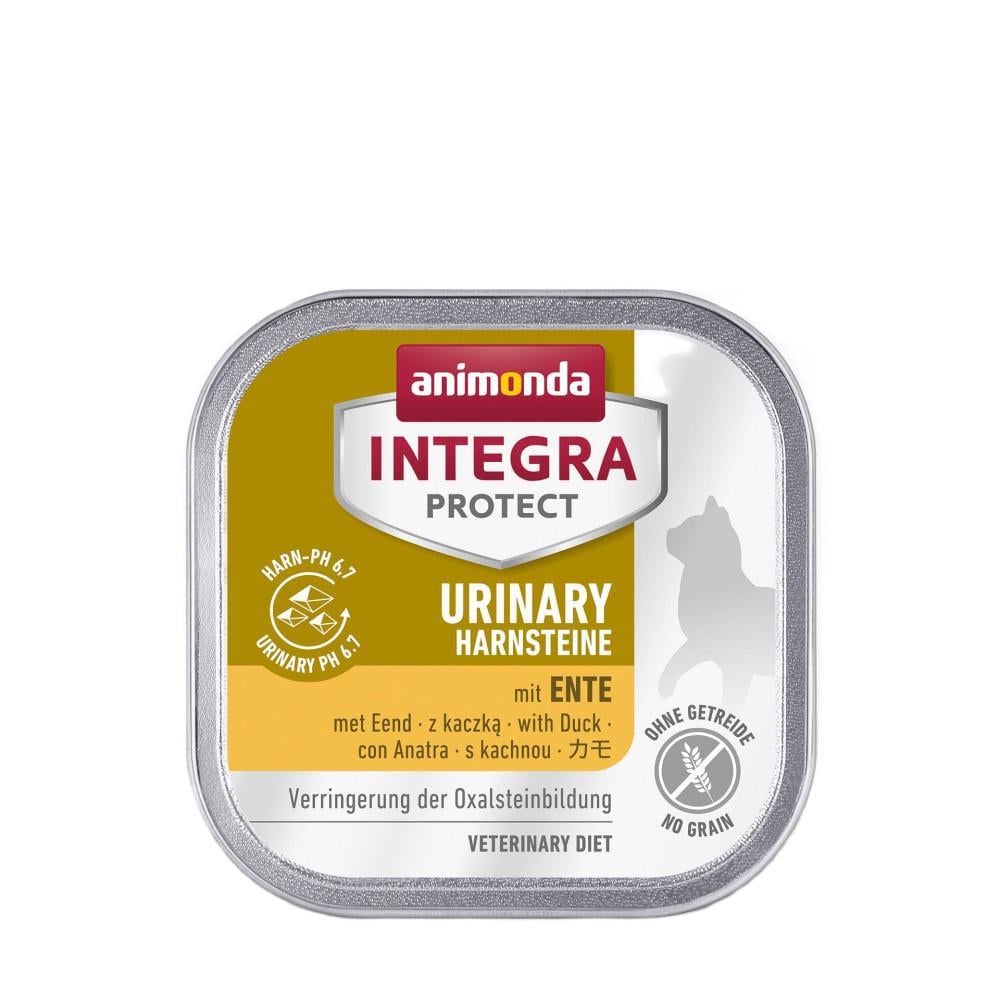 Корм влажный для кошек Integra Protect Urinary Oxalate при лечении мочекаменной болезни утка 100 г (2526308813)