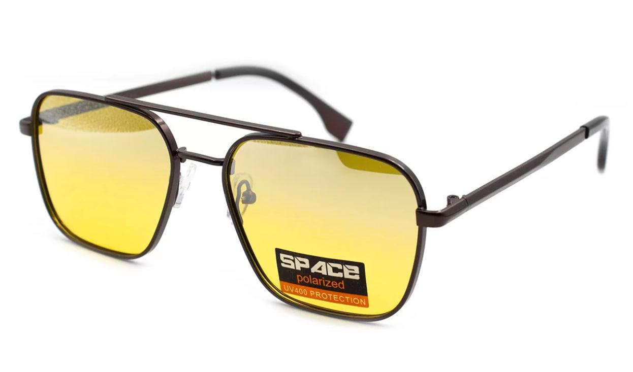 Очки с поляризацией Space SPC50022-C2-9 polarized Yellow-mirror gradient (69962350965864)