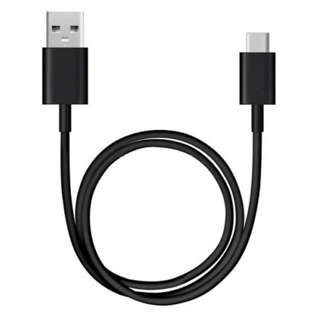 Кабель USB-Type-C для зарядки та живлення 3 A 30 см Чорний (USB Type-C 03m)