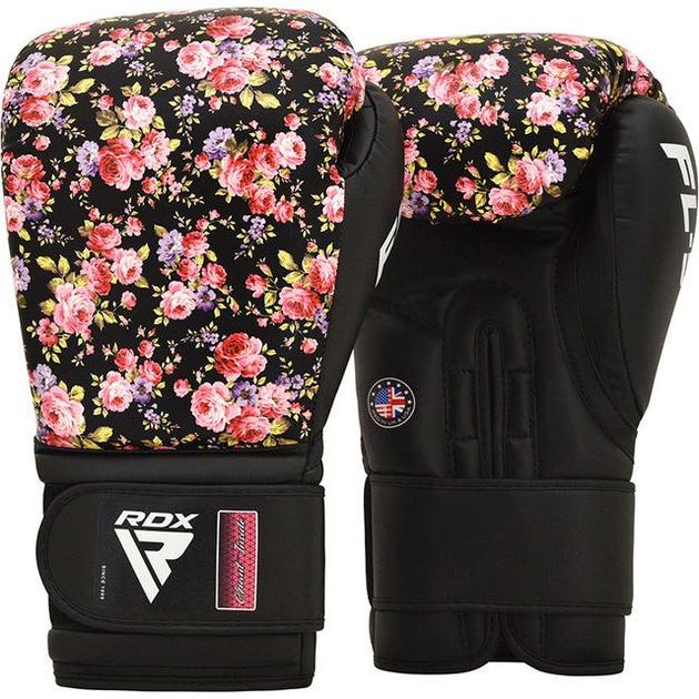 рукавички Боксерські Женские RDX FL-5 Black-10 унцій (BGR-FL5B-10oz)