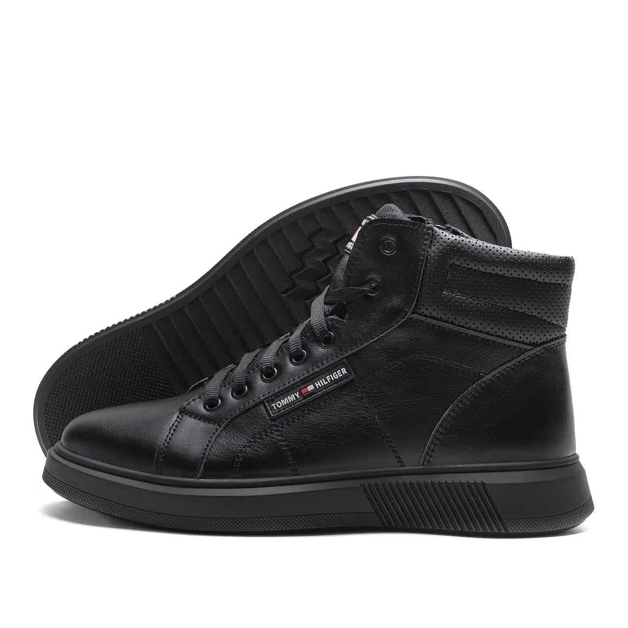 Ботинки мужские классические в стиле Tommy Hilfiger р. 41 27 см Черный (36910109) Ботинки мужские классические в стиле Tommy Hilfiger р. 41 27 см Черный (36910109)