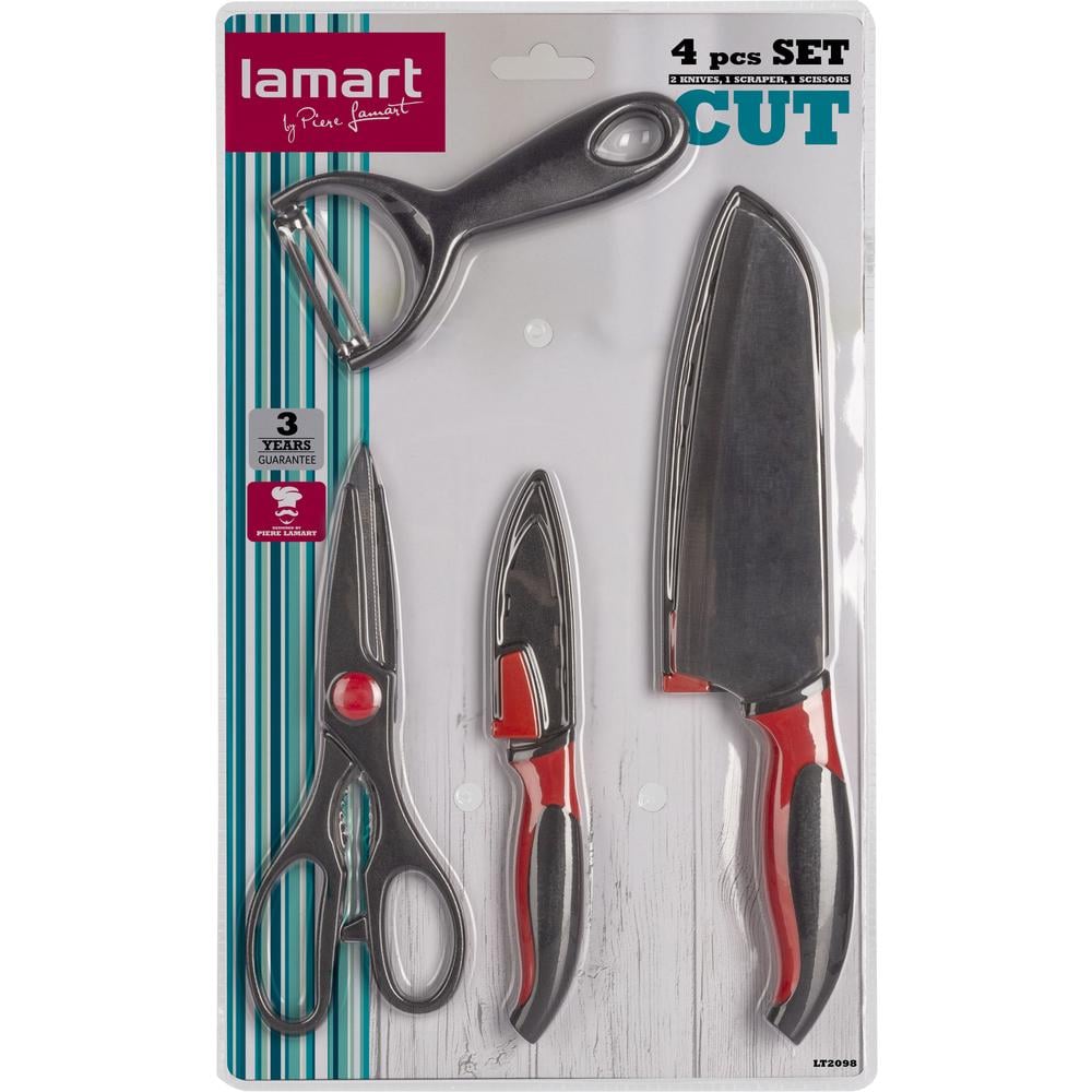 Набор ножей Lamart Cut LT2098 4 пр. (13729664)