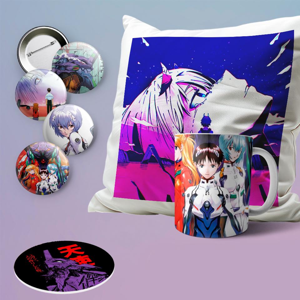 Подарочный набор Neon Genesis Evangelion аниме бокс