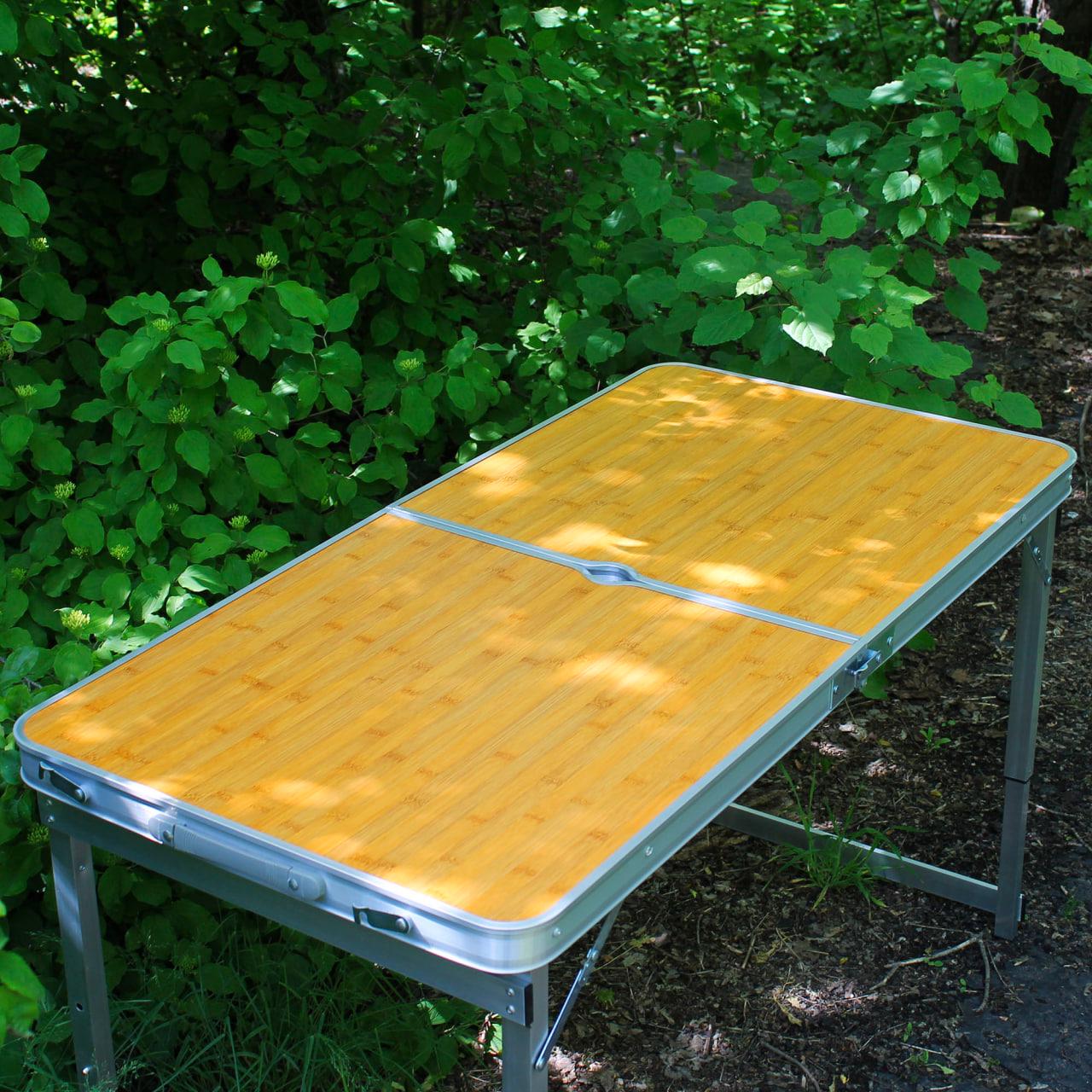 Розкладний стіл для пікніка посилений та стільці Помаранчевий (SP00484) - фото 9 Розкладний стіл для пікніка посилений та стільці Помаранчевий (SP00484) - фото 9