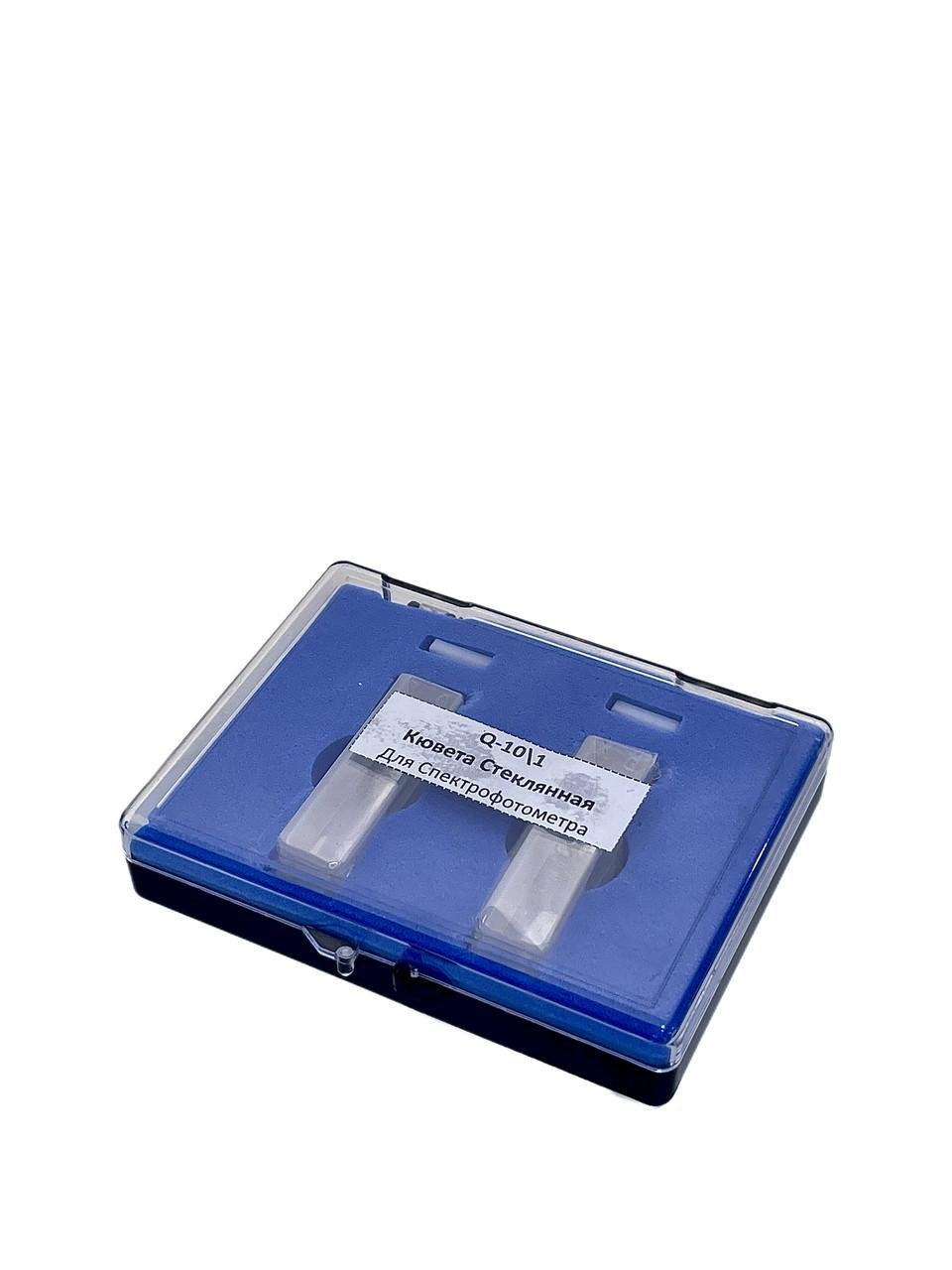 Кювета стеклянная для спектрофотометра 10 мм с крышкой (962604144)