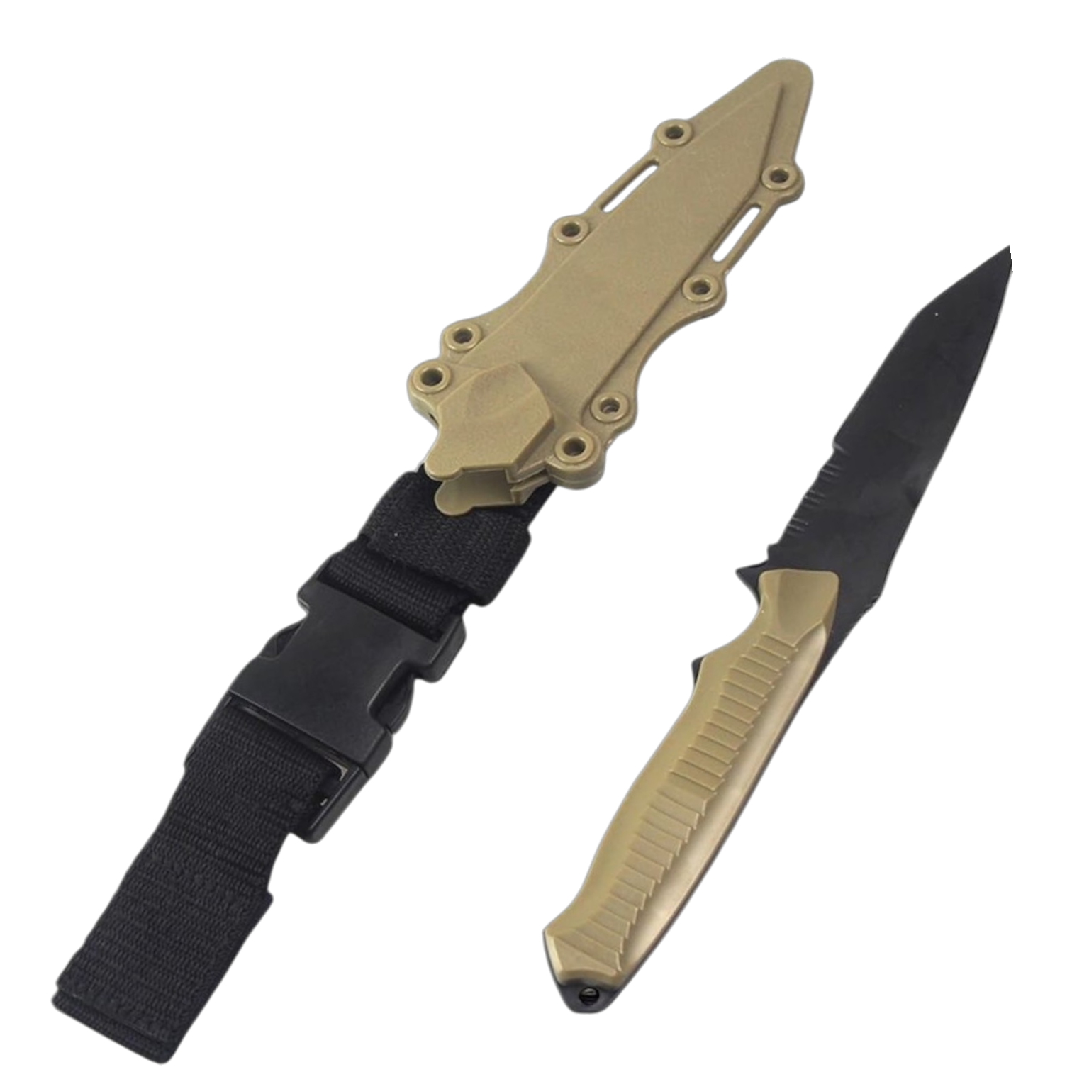 Нож охотничий тренировочный GDragon Sport Бежевый (141_5_0_3) Нож охотничий тренировочный GDragon Sport Бежевый (141_5_0_3)