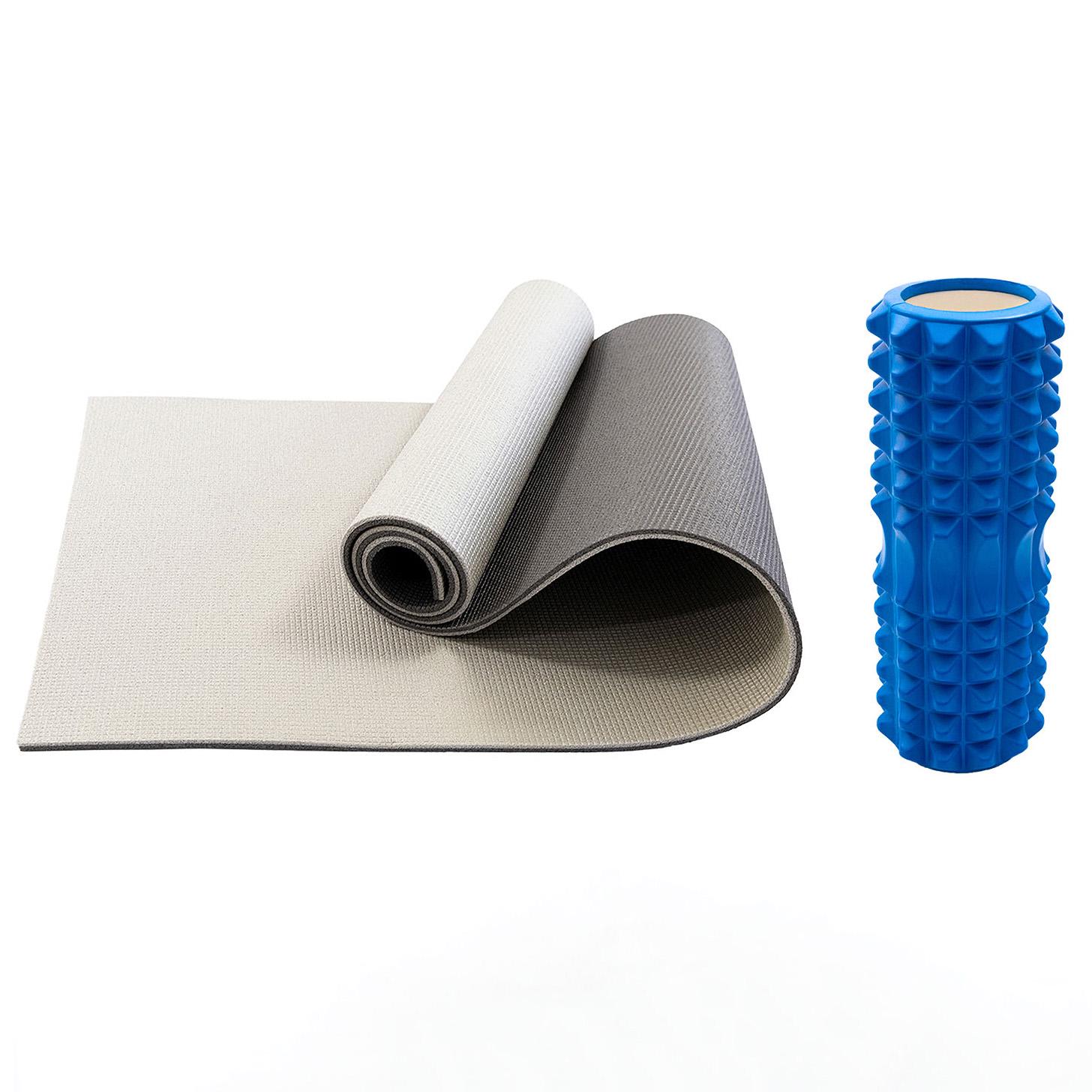 Набор OSPORT Set 114 коврик для йоги/ролик массажный (n-0147-0103-04)