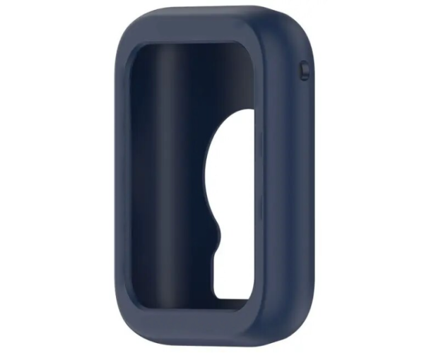 Чехол защитный силиконовый для смарт-часов Xiaomi Mi Band 8 Pro Синий