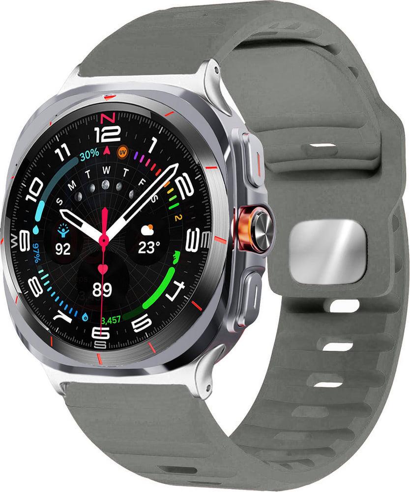 Ремешок силиконовый Dralis для Samsung Galaxy Watch Ultra 2025 Grey (41415-33) Ремешок силиконовый Dralis для Samsung Galaxy Watch Ultra 2025 Grey (41415-33)