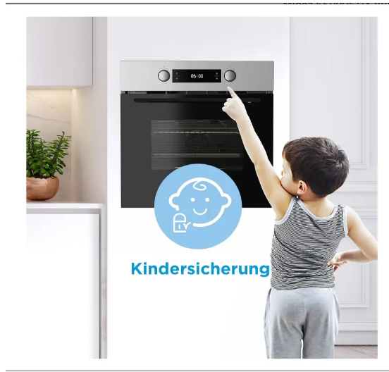 Духовой шкафы встраиваемый компактный Midea 65P90E3IX 3000 Вт 70 л (65P90E3IX) - фото 4