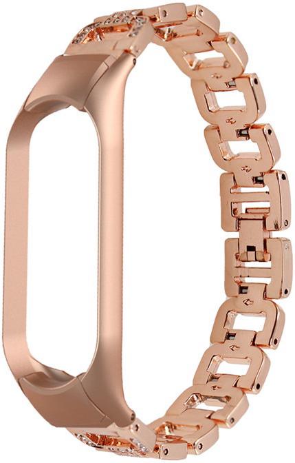 Ремінець металевий Ryng для Mi Band 5 Rose Gold (28047-27) Ремінець металевий Ryng для Mi Band 5 Rose Gold (28047-27)