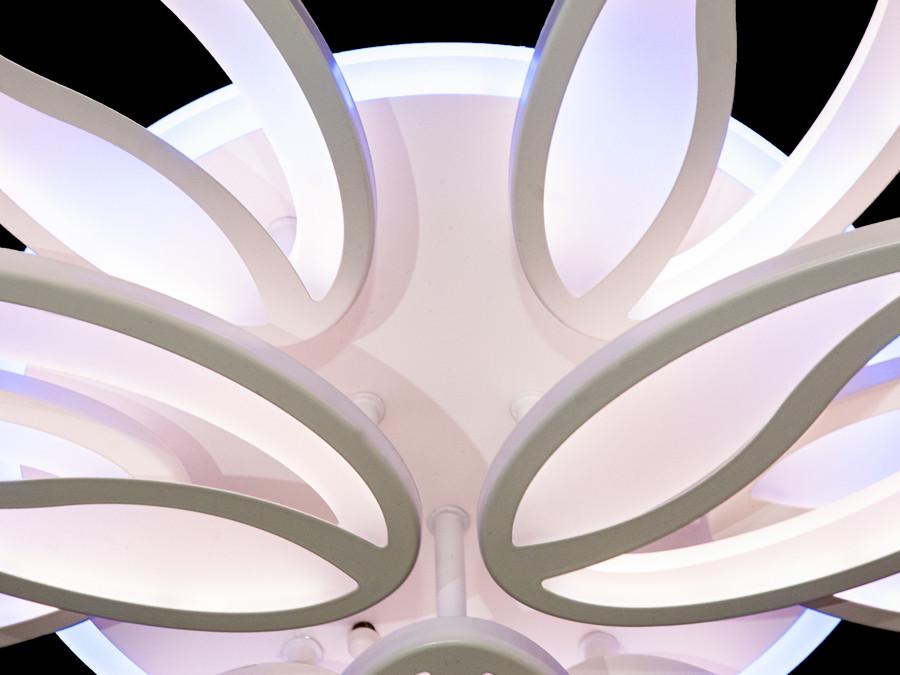 Люстра LED для спальни с пультом 8090-6+3WH-LS 150W на 21м2 Белый (1790706587) - фото 6 Люстра LED для спальни с пультом 8090-6+3WH-LS 150W на 21м2 Белый (1790706587) - фото 6