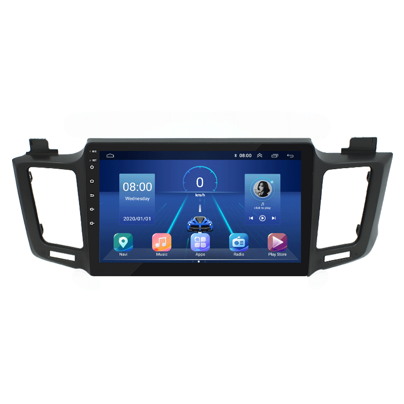 Автомагнітола штатна Lesko 4G/GPS/Wi-Fi для Toyota RAV4 IV CA40 2012-2015 6/128Gb 10" (1681987172)