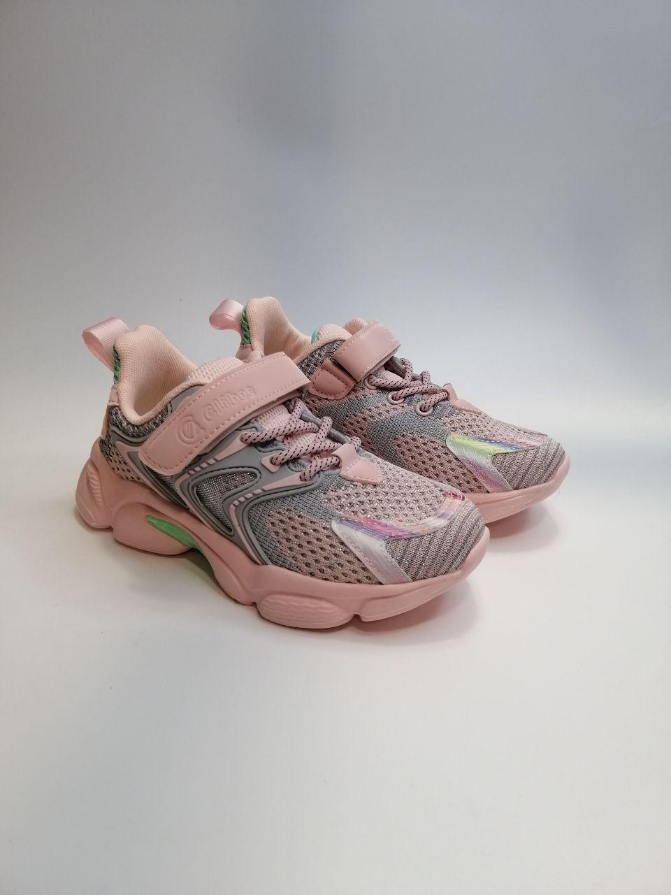 Кроссовки Clibee для девочки р. 32 19,5 см Розовый (315 Lgr-pink р.п.)