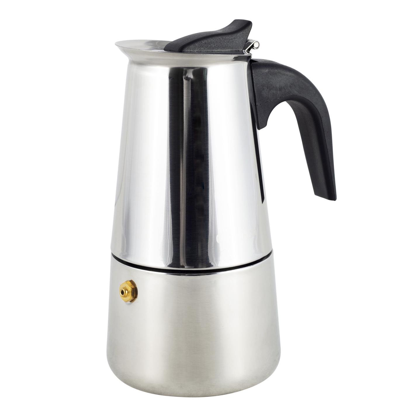 Кавоварка гейзерна Ofenbach Vizo з нержавіючої сталі на 300 мл