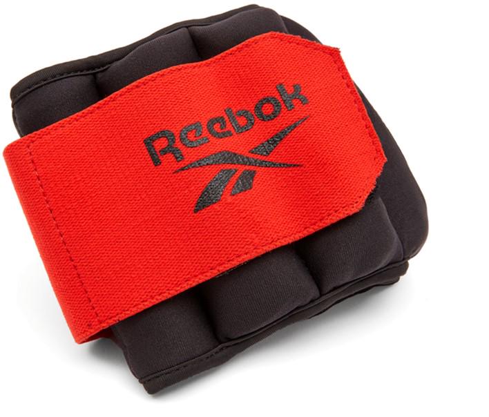 Обважнювачі щиколотки Reebok Flexlock Ankle Weights Unisex 1 кг Чорний/Червоний (885652017251)