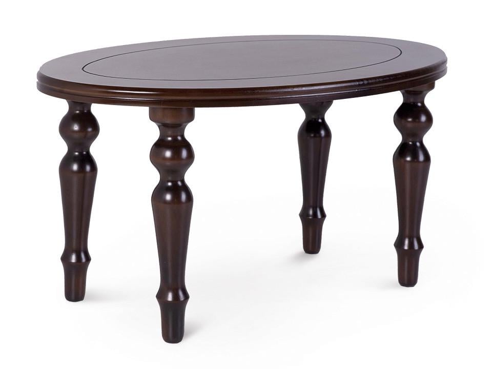 Стіл журнальний Тюльпан новий Горіх темний