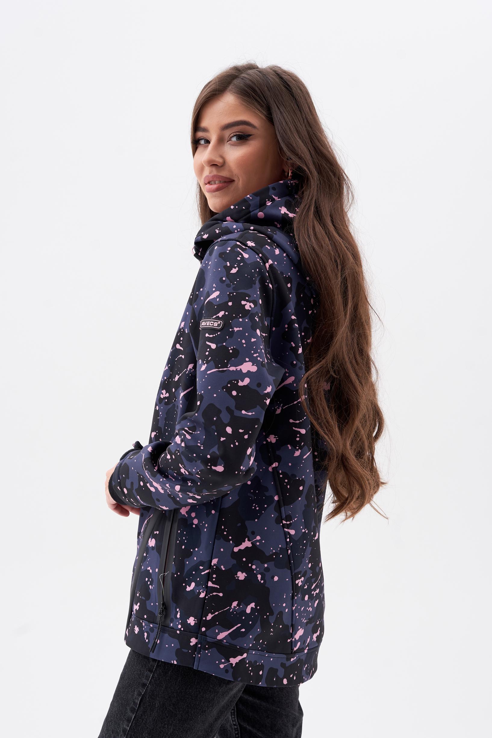 Ветровка женская Avecs 50248/1 2XL Чорний - фото 4