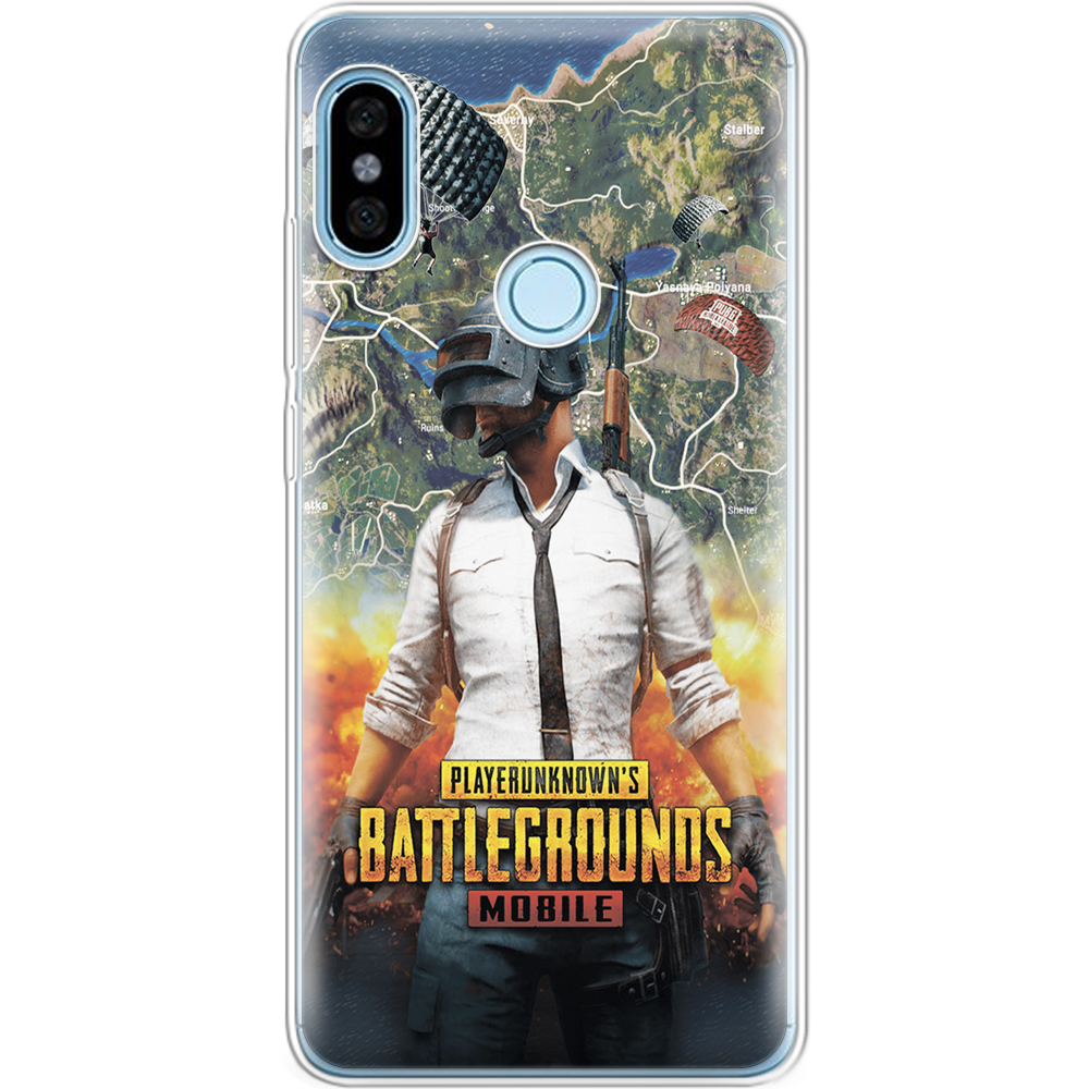 Чехол BoxFace Xiaomi Redmi Note 5 / Note 5 Pro PUBG Mobile Прозрачный силикон (32971-up2309-32971)