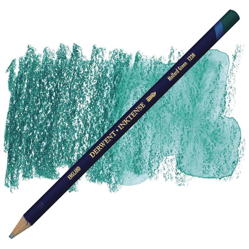 Олівець чорнильний Inktense 1230 Rosa 2301878 6 шт. Зелений селезень (5028252261159) - фото 1