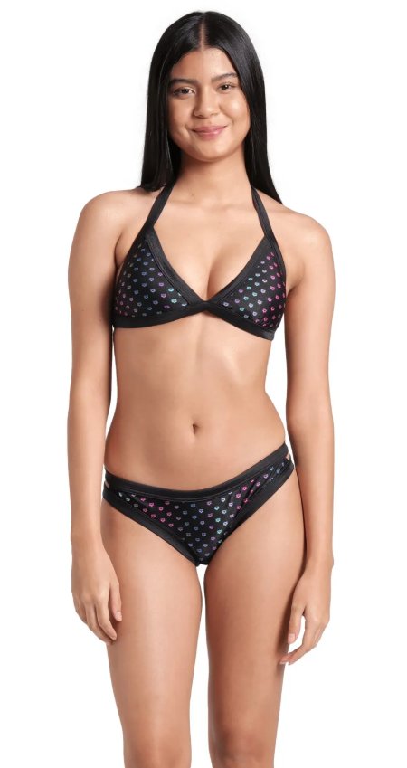 Купальник женский Arena RAINBOW MONOGRAM BIKINI TRIANG 007079-515 S (3468337515579)