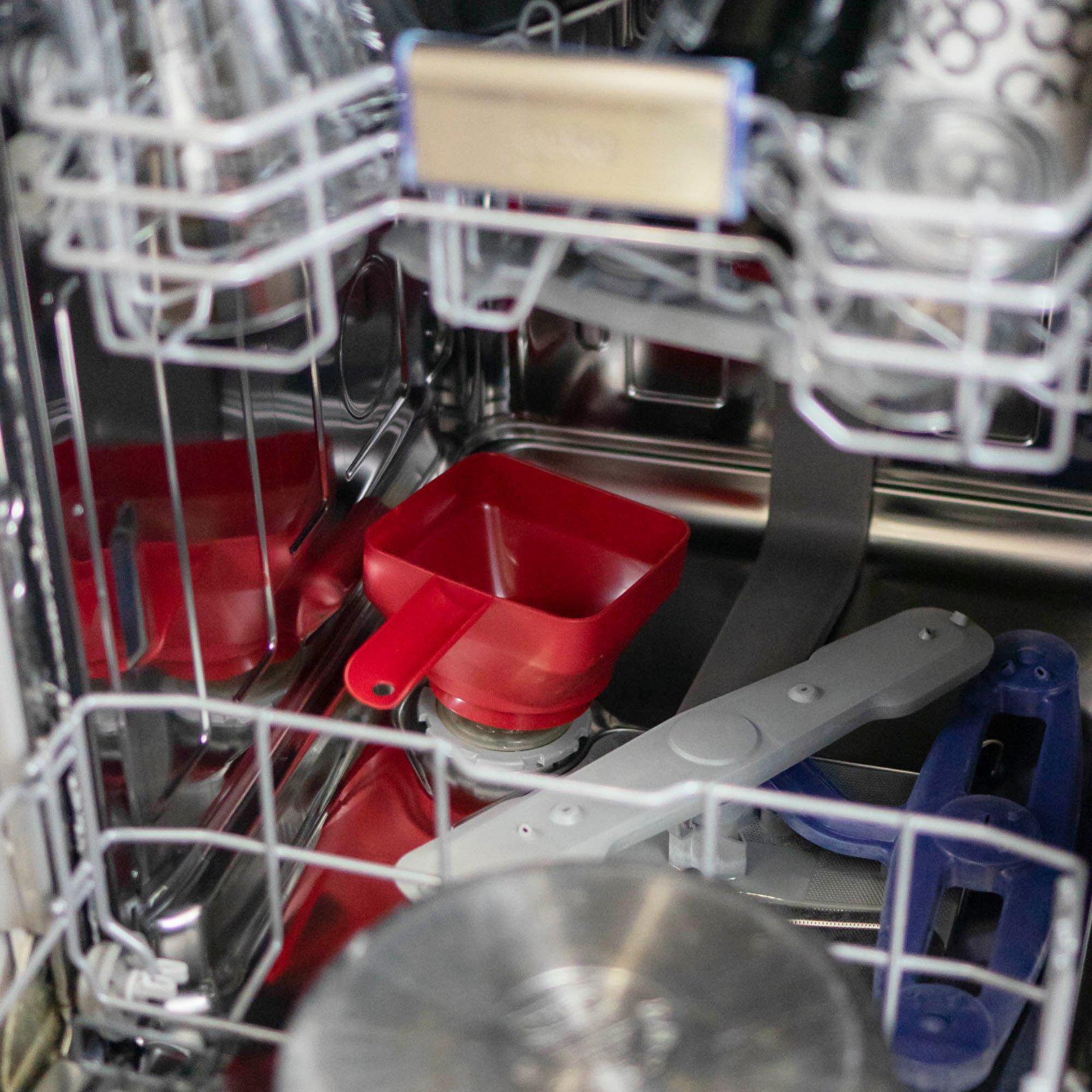 Лейка для консервирования Browin квадратная Красный (139199) - фото 8