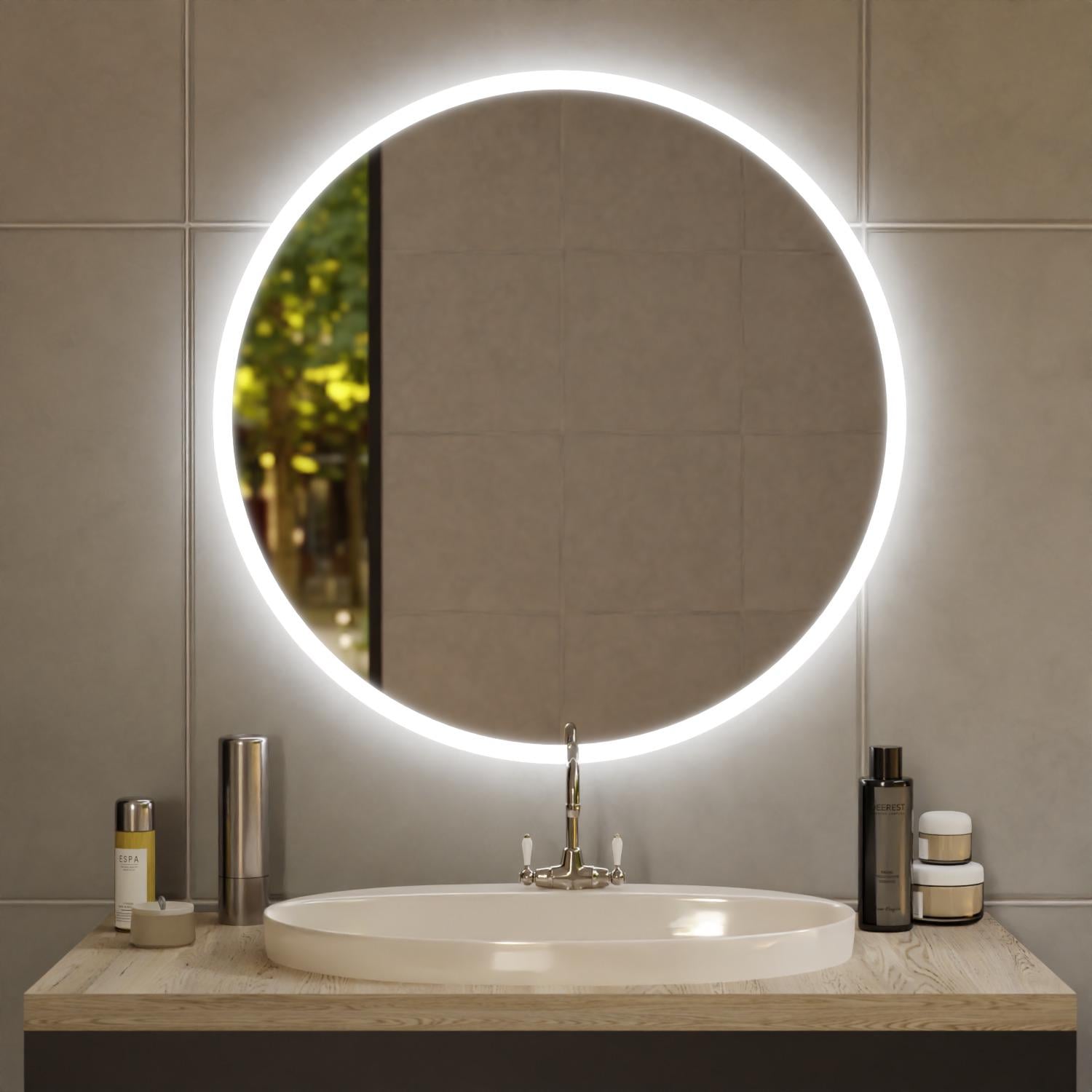 Зеркало Dim Dzerkal PISA с LED-подсветкой 60х60 см (13400)