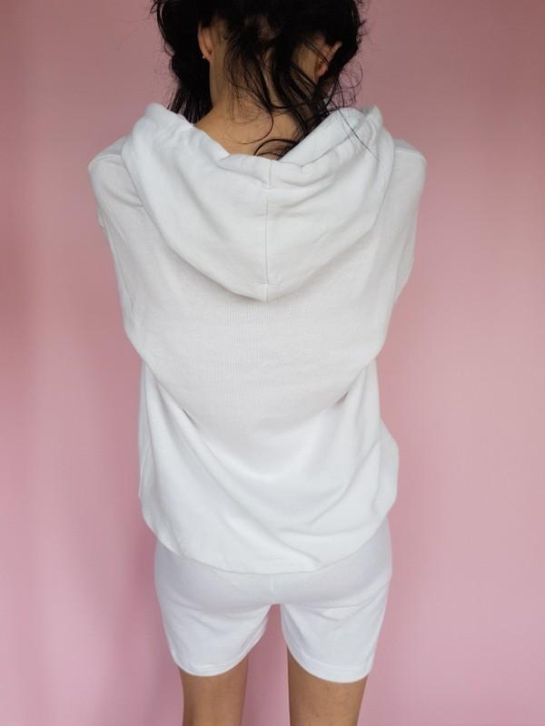 Костюм двойка: худи и шорты Missguided S Белый (9903/42) - фото 4
