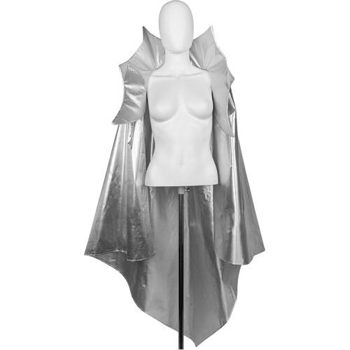 Плащ Seta Decor 23-657SL Серебристый