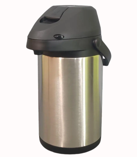 Термос з помпою Stenson MT-0935 з нержавіючої сталі 3 л