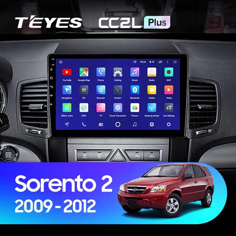 Автомагнитола штатная Teyes для Kia Sorento 2 2009-2012 Android (1468308307) - фото 2