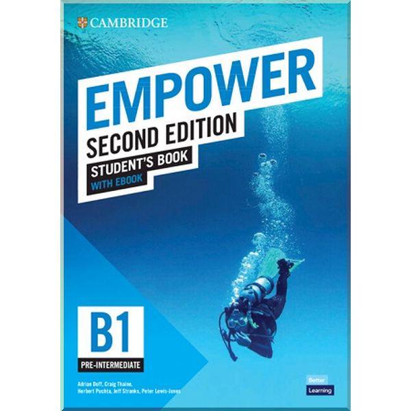 Підручник Cambridge Empower Second Edition B1 Pre-Intermediate Student's Book with eBook