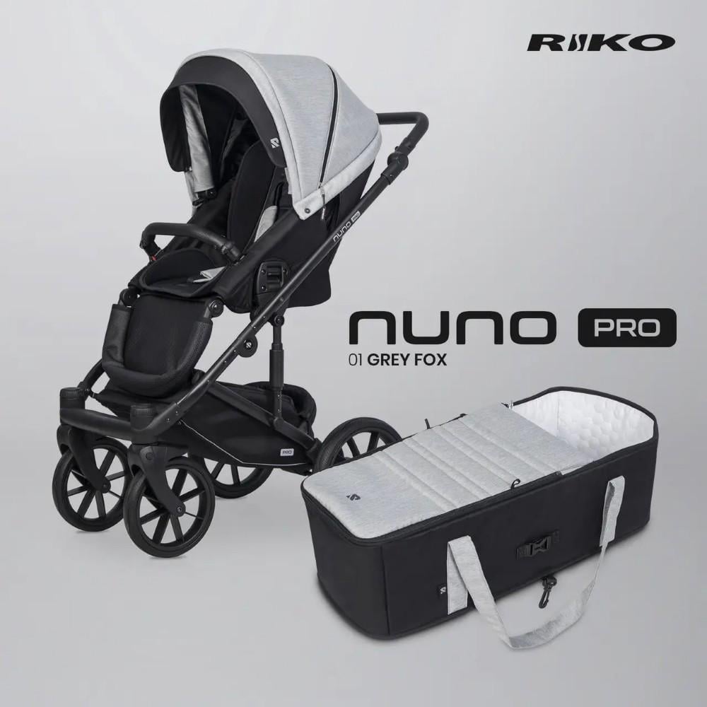 Коляска прогулянкова Riko Nuno Pro 01 Grey Fox (R-NP01_vsedNM) - фото 3