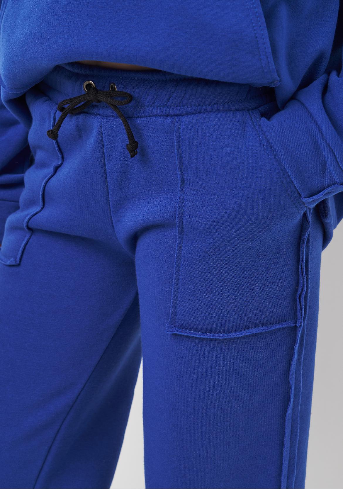 Спортивный костюм утепленный Вилена женский р. 54 Синий (2288073110) - фото 5 Спортивный костюм утепленный Вилена женский р. 54 Синий (2288073110) - фото 5