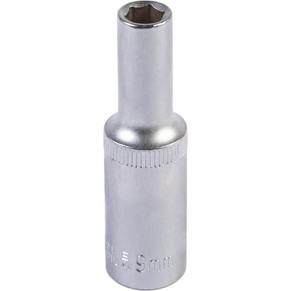 Насадка торцева 6-гранна подовжена MasterTool GM CRV 1/2" 9 мм (78-0509)