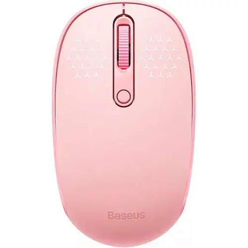 Миша бездротова BASEUS F01B Tri-Mode Wireless Mouse B01055503413-00 Pink