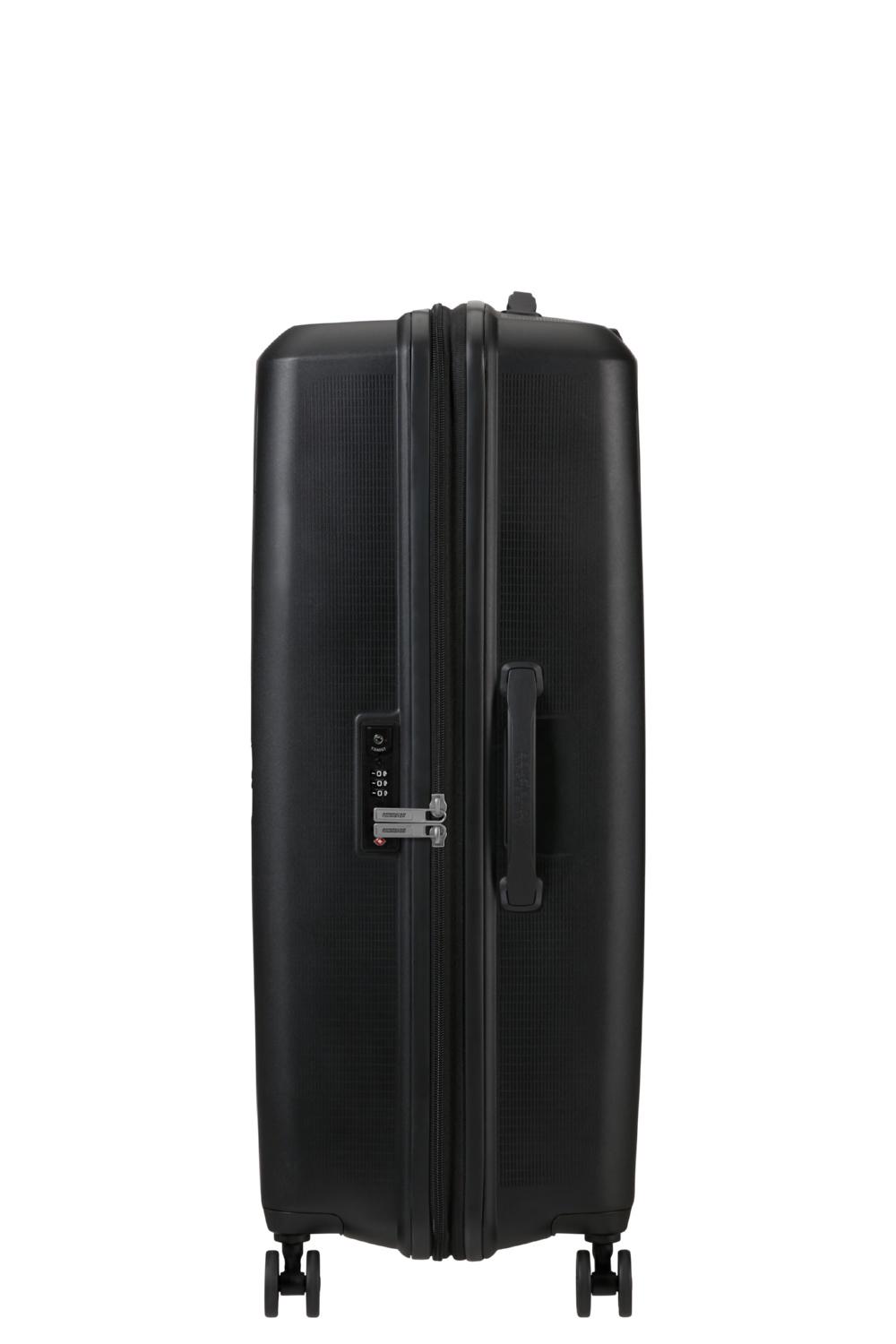 Чемодан American Tourister AEROSTEP 77x50x29/32 см Черный (MD8*09003) - фото 9