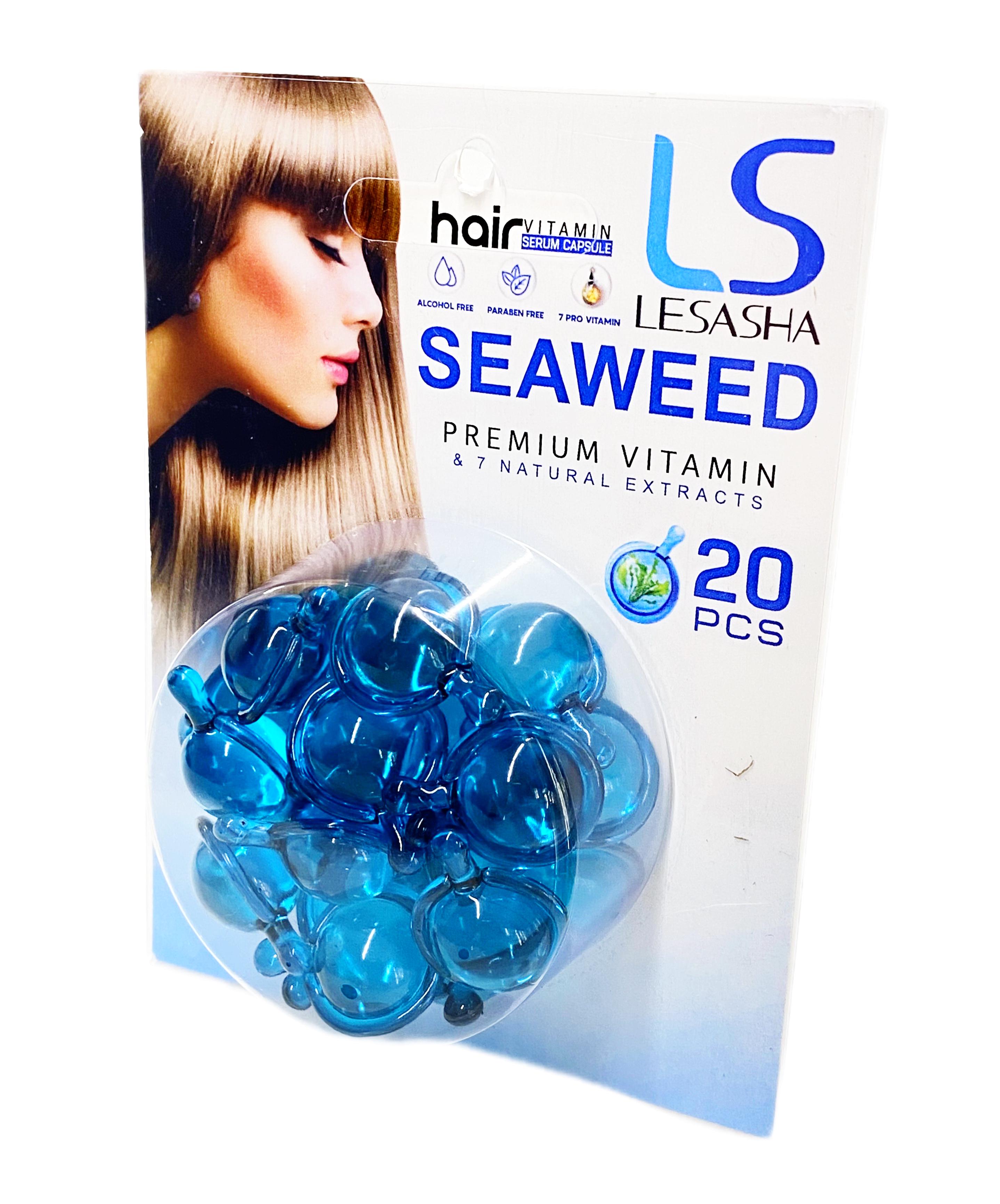 Капсулы для волос Lesasha Hair Serum Vitamin с водорослями блистер 20 шт. (88884)