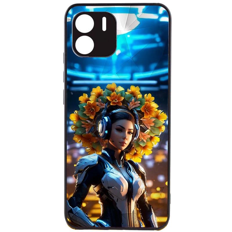 Противоударный TPU+PC Чехол Prisma Ladies для Xiaomi Redmi A1 / A2 Cyberpunk