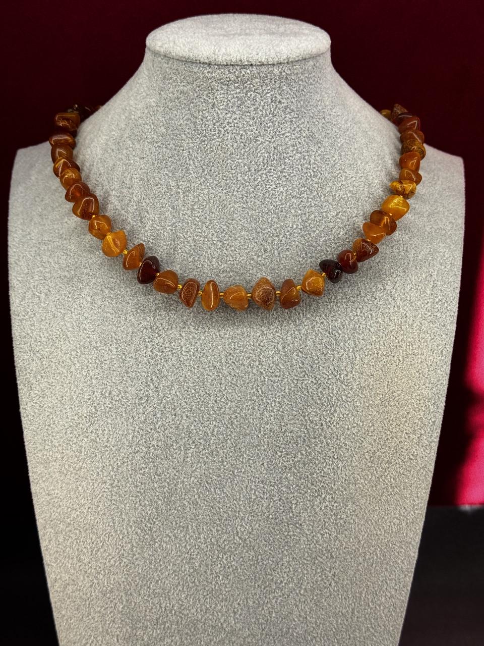 Бусы из янтаря лечебные 45 см (н-882)